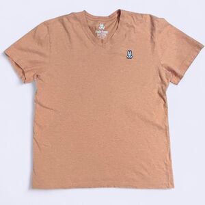 Pyscho Bunny  V Neck T Shirt Y2K  Embroidered Bunny